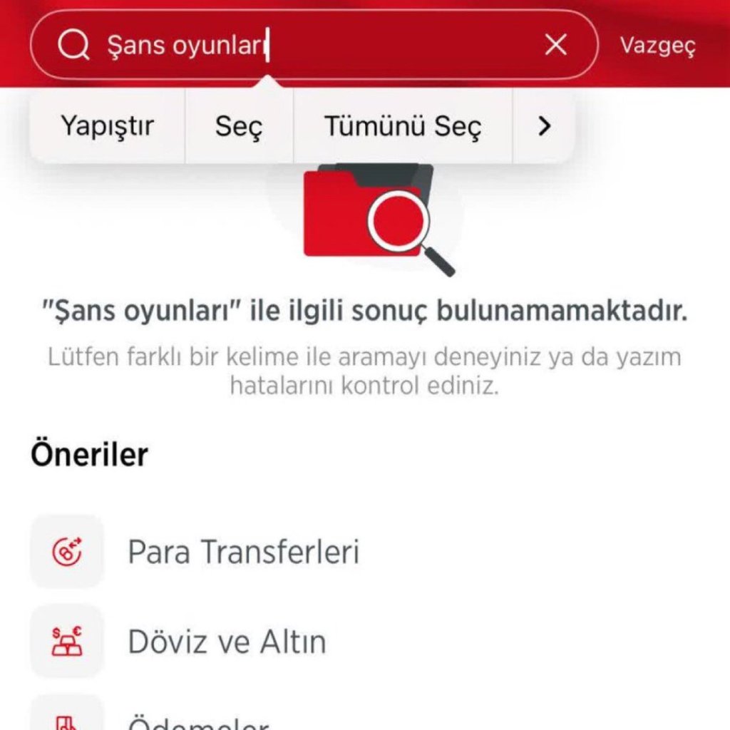 Kamu Bankalarında Şans Oyunları Ödemeleri Kaldırıldı!
