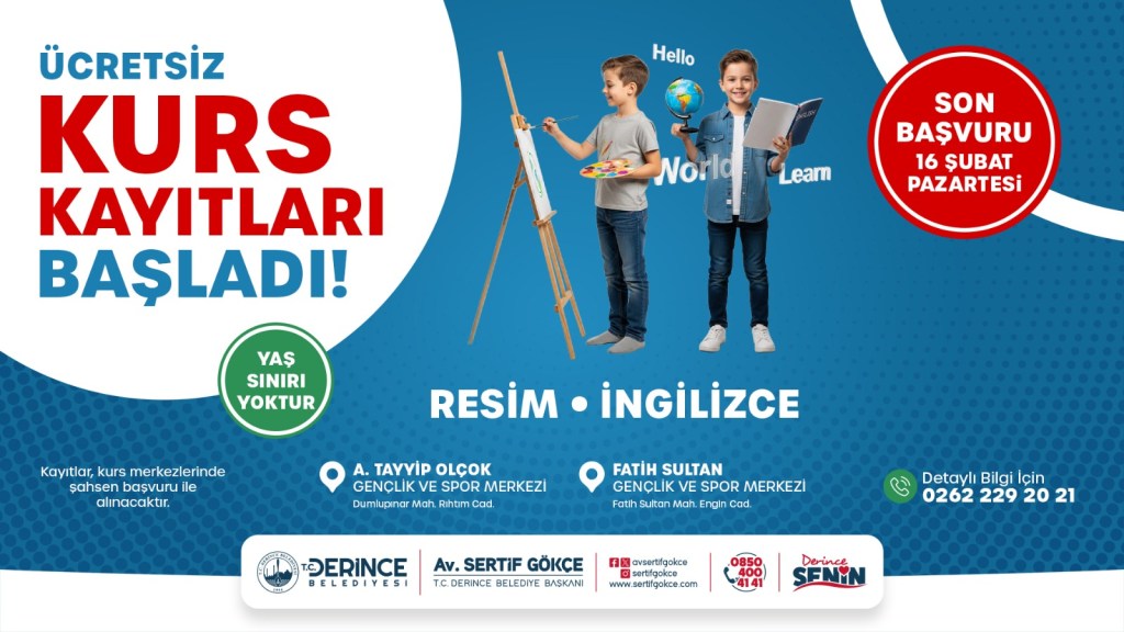 Derince’de Eğitimde Yeni Adım!