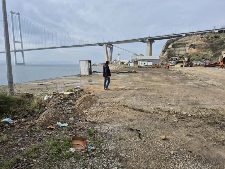 Diliskelesi sahilinde boşaltma süreci hızlandı