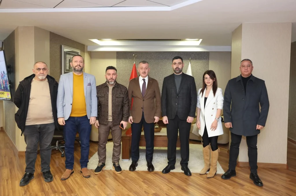 Gazeteciler Cemiyeti’nden Başkan Büyükakın’a ziyaret