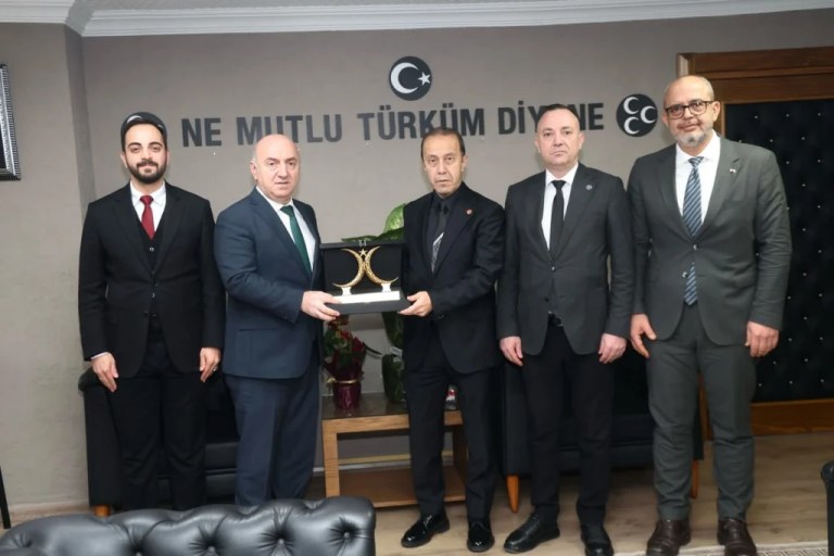 Başkan Bıyık’tan MHP İl Başkanı Akın’a Ziyaret