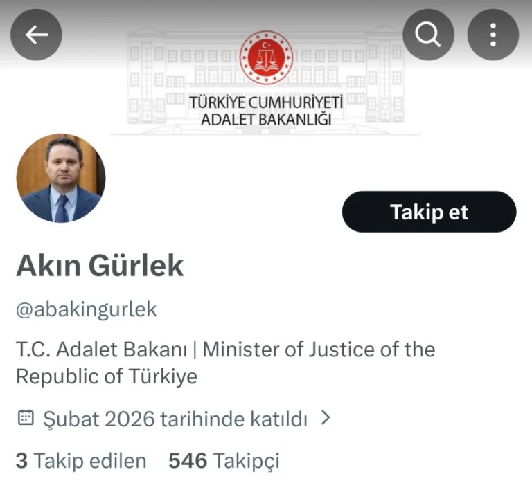 Akın Gürlek sosyal medyada ilk adımını attı