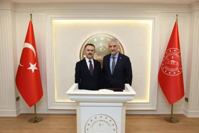 Vali Aktaş’tan Düzce’ye hayırlı olsun ziyareti