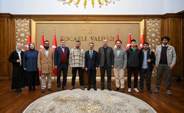 Uluslararası Öğrenci Derneği’nden Vali Aktaş’a ziyaret