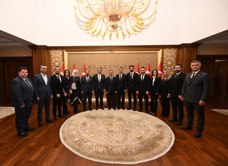 İnşaat Mühendisleri Odası’ndan Vali Aktaş’a ziyaret
