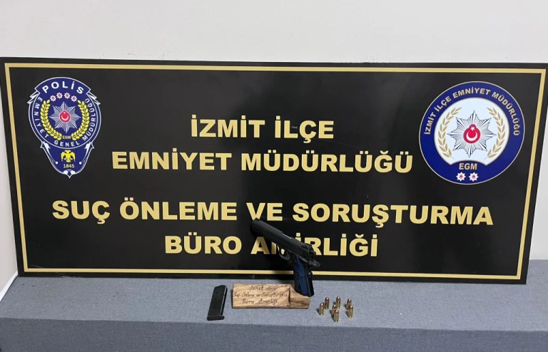İzmit’te silahlı tehdit olayının şüphelisi yakalandı