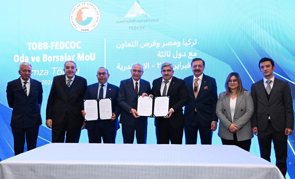 Kocaeli Ticaret Odası Başkanı Bulut, Mısır’da İş Birliği Protokolüne İmza Attı