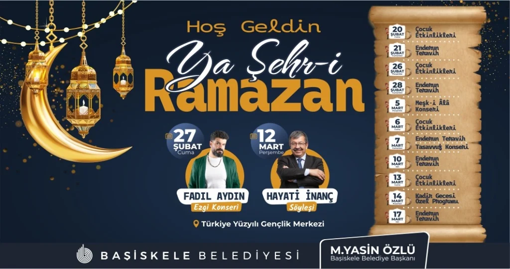 Ramazan’da kültür ve sanat buluşmaları