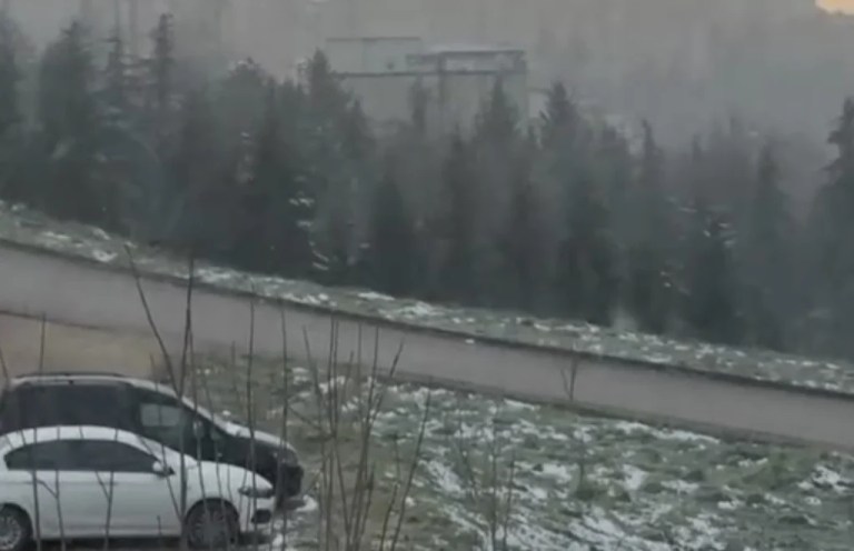 Yükseklerde kar sürprizi yaşandı