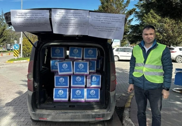 Ülkü Ocakları’ndan üniversitelilere Ramazan kolisi