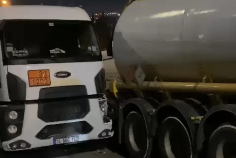 Dilovası OSB’de tanker dehşeti: Zincirleme kaza!