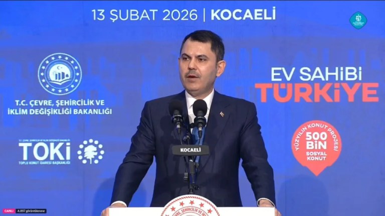 Bakan Kurum’dan deprem desteğine anlamlı teşekkür