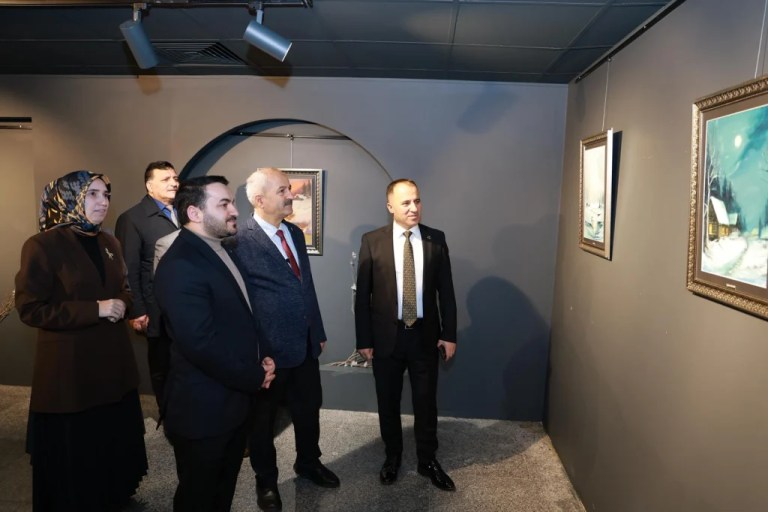 Gebze’de Sonbahar ve Kış Esintili Resim Sergisi
