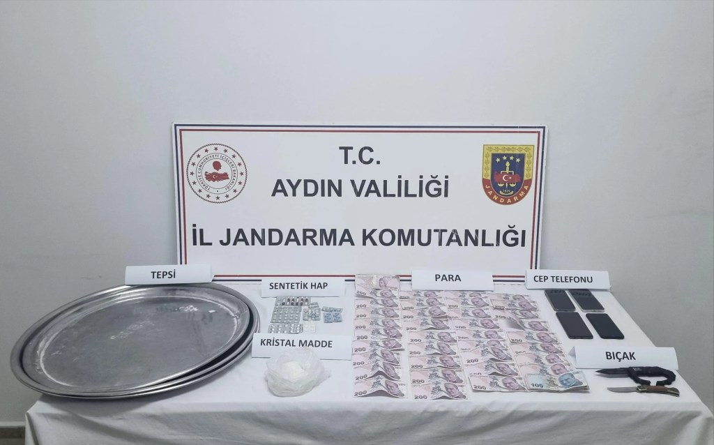 Aydın'da Jandarmadan Uyuşturucu Operasyonu