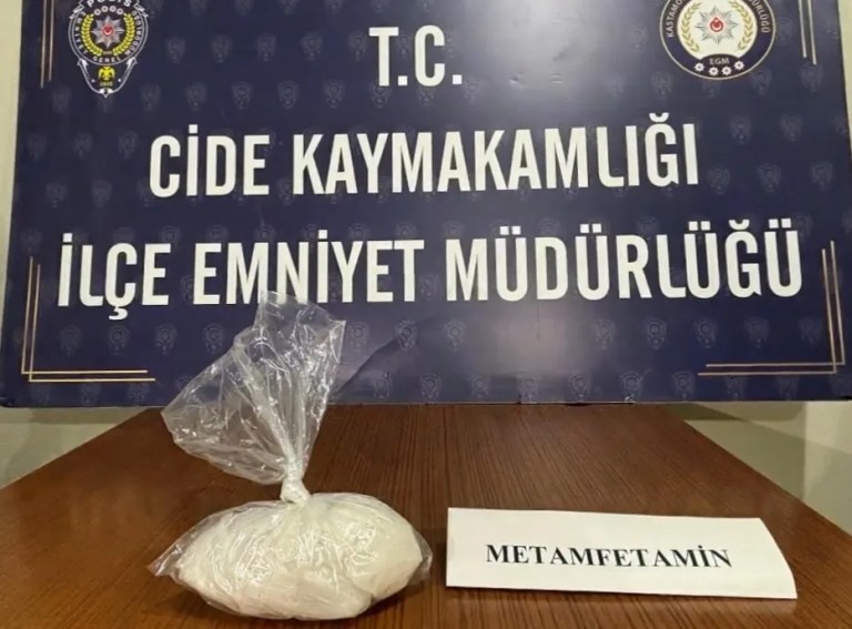 Kastamonu Cide'de Uyuşturucu Operasyonu: 200 Gram Metamfetamin Ele Geçirildi