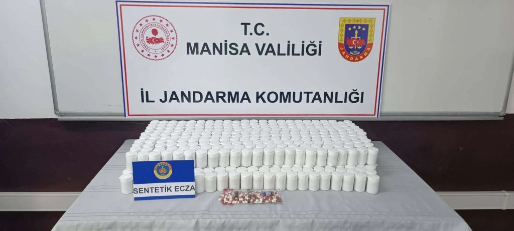 Manisa'da Uyuşturucu Operasyonu: 28 Bin Hap Ele Geçirildi