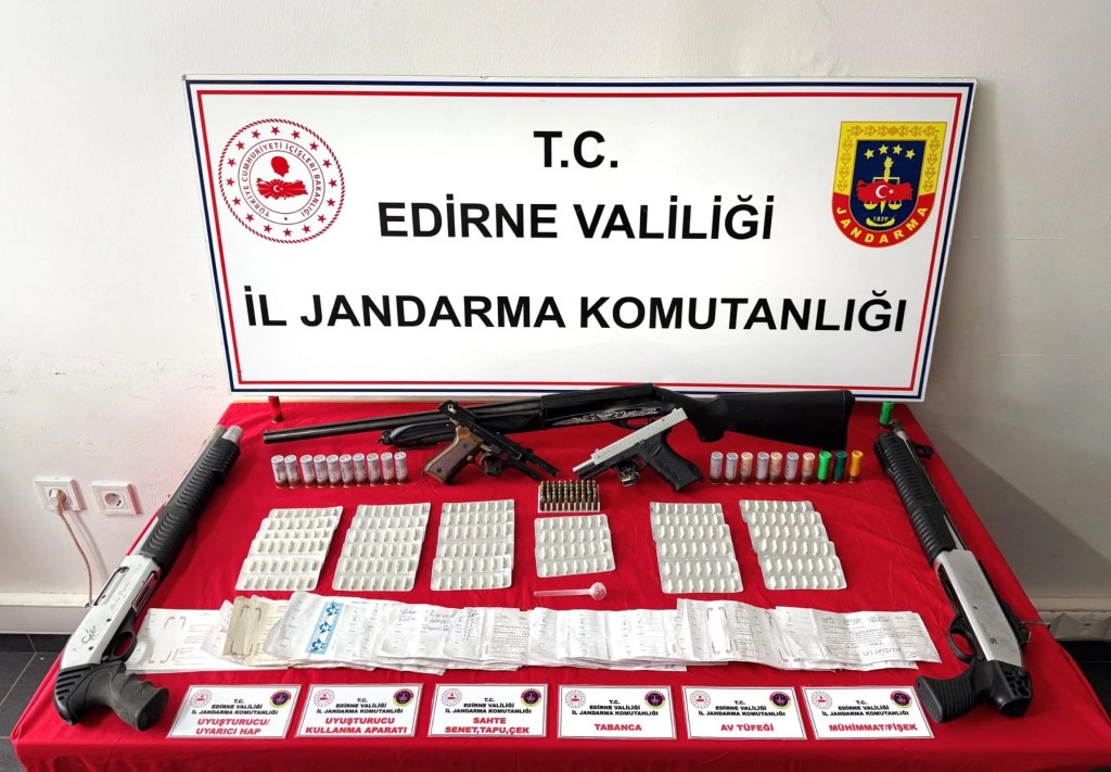 Edirne'de Tefecilik Operasyonu: 16 Milyonluk Senet Ele Geçirildi