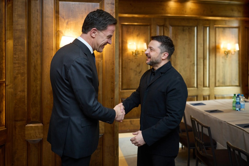 Zelenskiy ve NATO Genel Sekreteri Rutte Almanya'da Buluştu