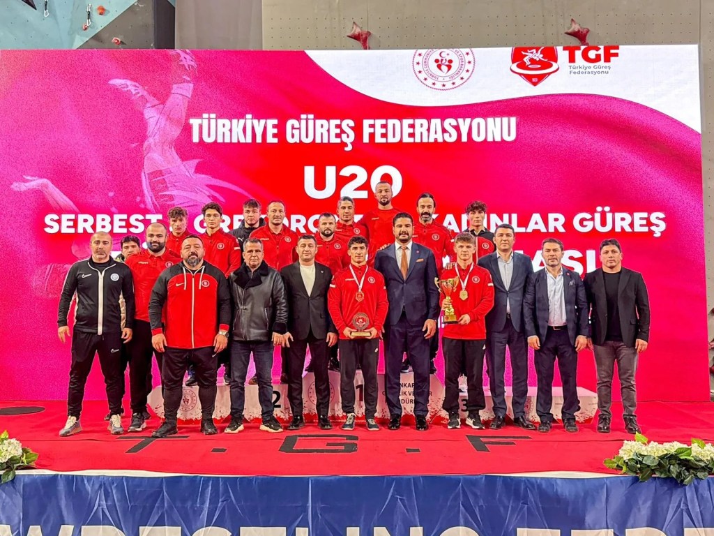 U20 Güreş Şampiyonası Ankara'da Tamamlandı