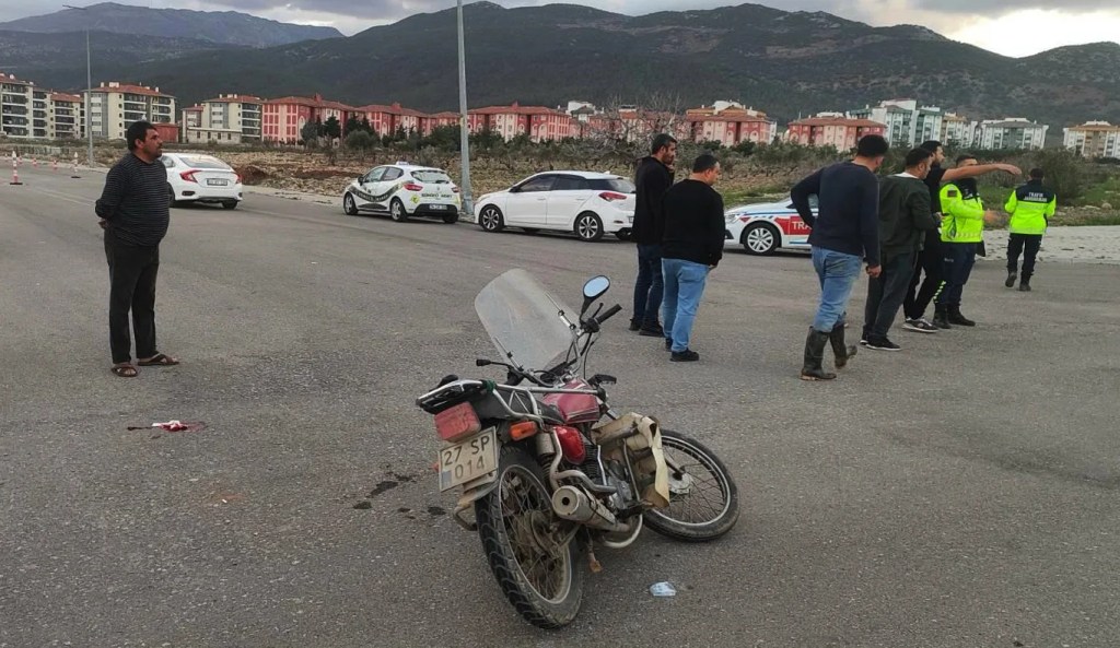 Gaziantep'te Motosiklet Kazasında Can Kaybı