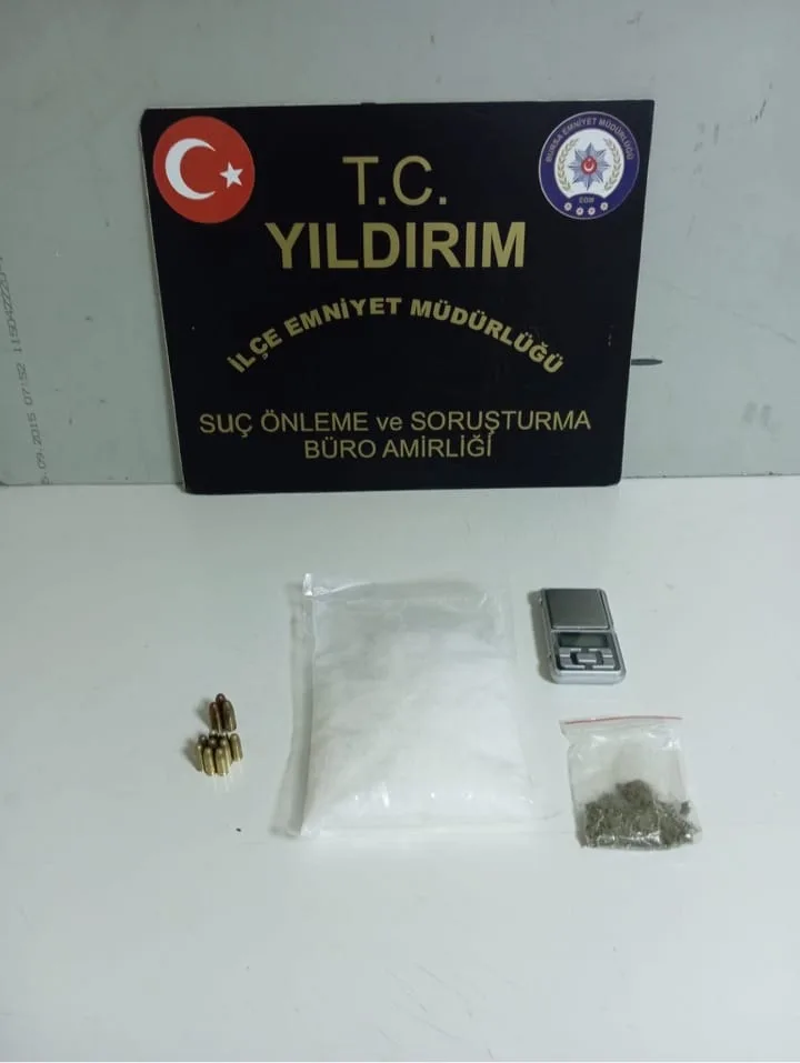 Bursa'da Uyuşturucu Operasyonunda İki Tutuklama