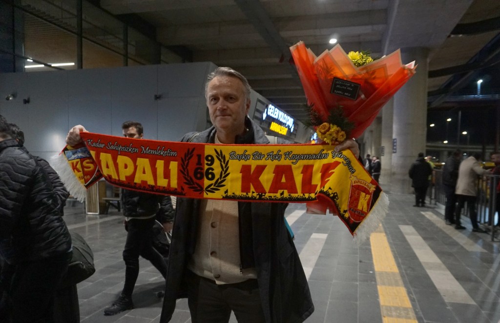 Kayserispor'un Yeni Teknik Direktörü Erling Moe Kayseri'de