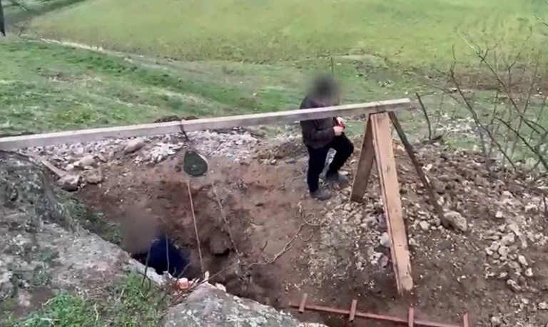 Samsun'da Define Avcıları Suçüstü Yakalandı