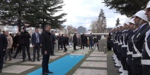 İçişleri Bakanı Çiftçi Çorum Valiliği'ni Ziyaret Etti