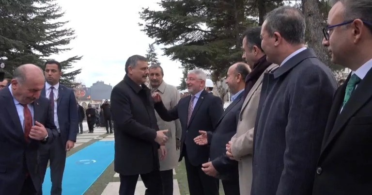 İçişleri Bakanı Çiftçi Çorum Valiliği'ni Ziyaret Etti