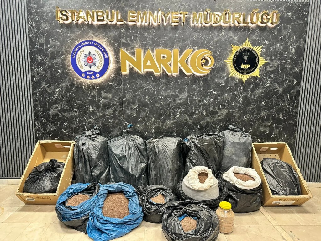İstanbul'da Kahveye Emdirilmiş Uyuşturucu Operasyonu