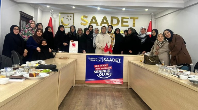 Saadet Partisi Gebze’de yeni üyelerle güçleniyor