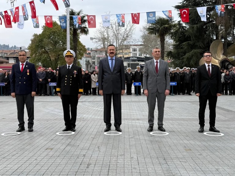 Gölcük’te Çanakkale Zaferi’nin 111. Yılı Anma Töreni