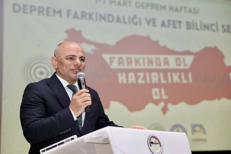 Körfez’de deprem farkındalık semineri düzenlendi