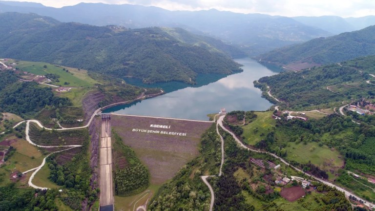 Kocaeli’de kar yağışı, barajlardaki doluluk oranı arttı