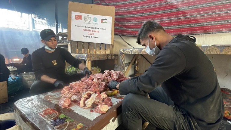 Başiskele’den Gazze’ye Ramazan sofrası