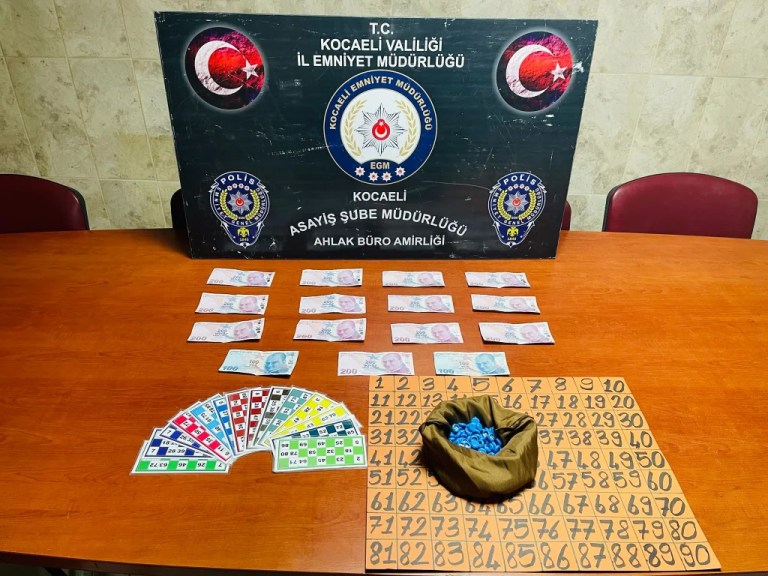 Kumar baskını: 7 kişiye 81 bin TL ceza!