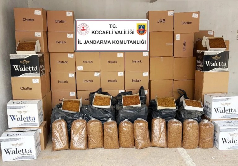Körfez’de Kaçak Tütün Operasyonu: 1 Milyon TL’lik Vurgun!