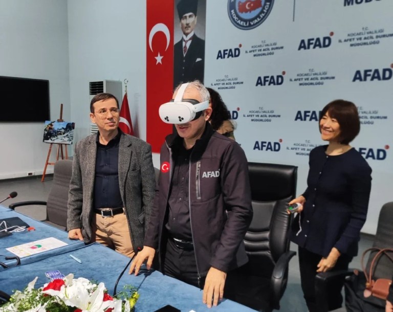 Kocaeli AFAD’da sanal gerçeklikle afet eğitimi