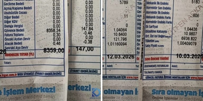Körfez’de doğalgaz faturalarına tepki: Vatandaşlar isyan etti