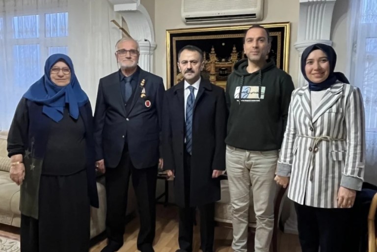Vali Aktaş’tan Kıbrıs Gazisi Karamus’a Ziyaret