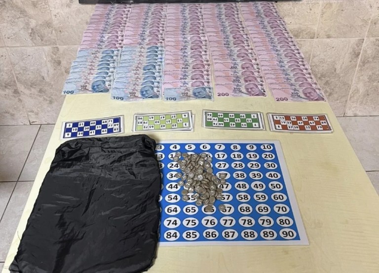 Kartepe’de kumar baskını: Tombalaya 81 bin TL ceza!