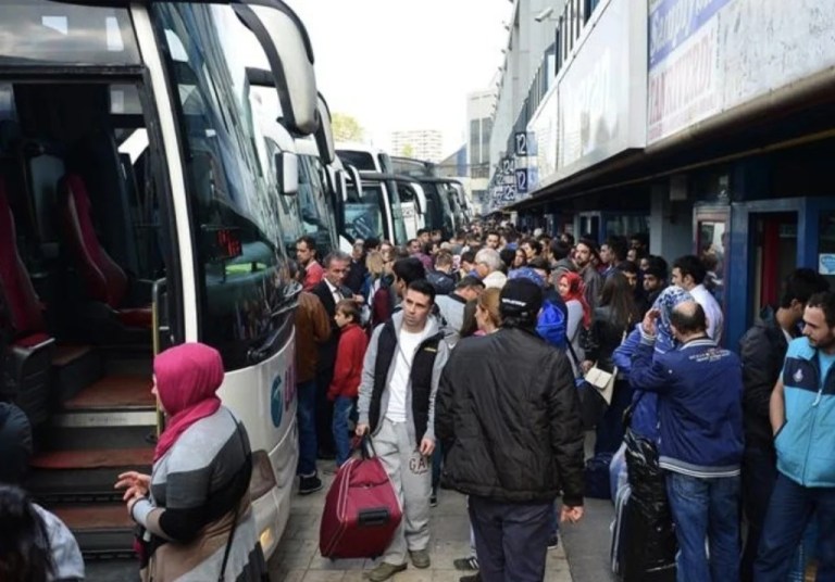 Bayram tatili otobüs bileti fiyatları belli oldu