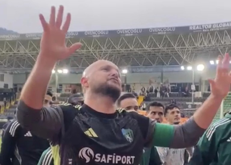 Kocaelispor Kaptanı Değirmenci’den Taraftara Özür