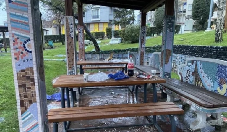Yarımca’da park kirliliği tepki çekti