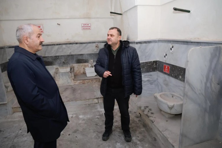Gebze Belediyesi Tarihi Çarşı Hamamı’nı restore ediyor