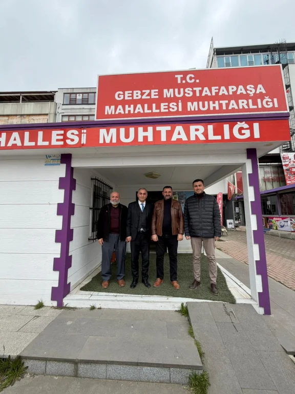 Saadet Partisi Gebze’den muhtarlara ziyaret