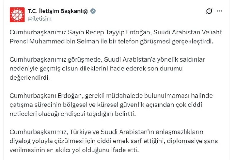 Erdoğan ve Selman Kriz Çözümü İçin Telefonda Görüştü