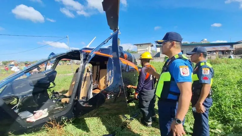 Filipinler'de Helikopter Kazası: İki Kişi Hayatını Kaybetti