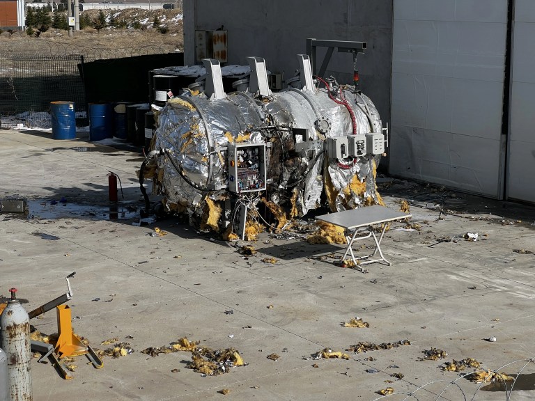 Kayseri'de Fabrikada Gaz Tankı Patladı: 4 İşçi Yaralandı