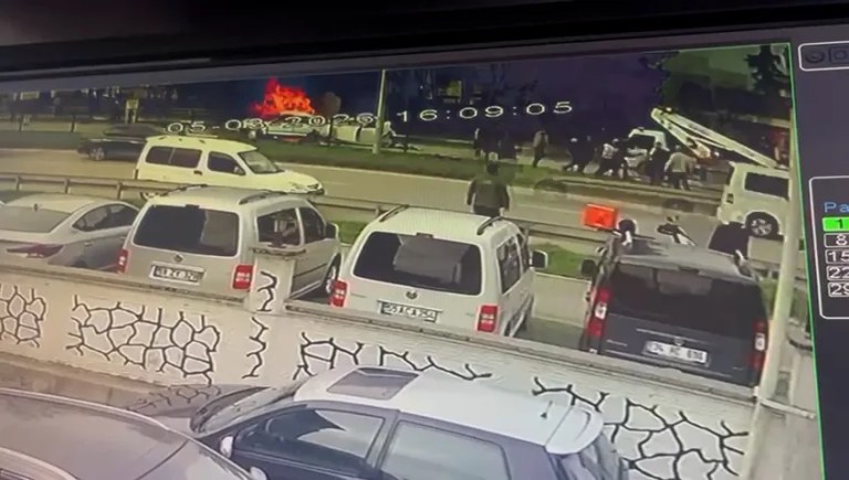 Samsun'da Zincirleme Kaza: Yangın ve Yaralılar